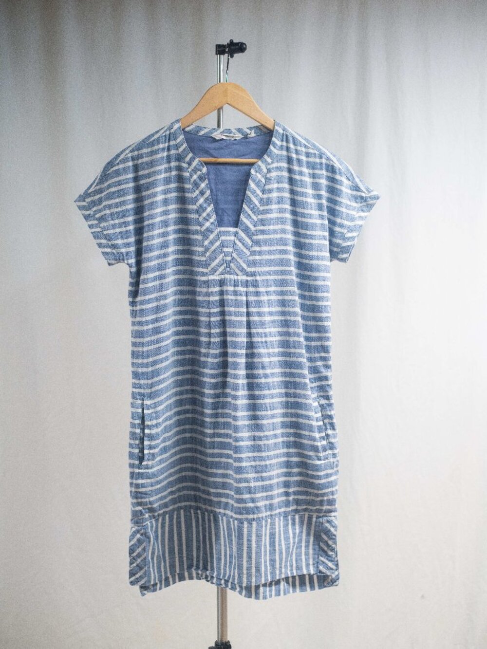 Athleta Stripe Barbados Cotton Dress